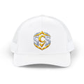Senior Cyber Shield Logo Trucker Hat | Richardson 112 Adjustable Snapback Cap