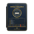 Scam-Proof Reader Kindle Case – Senior Cyber Shield Ex Libris Book Lover Folio Cover for Paperwhite & Colorsoft